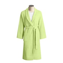 Colorado Clothing Micro Chenille Robe - Long Sleeve (For Women) in Palm - Closeouts