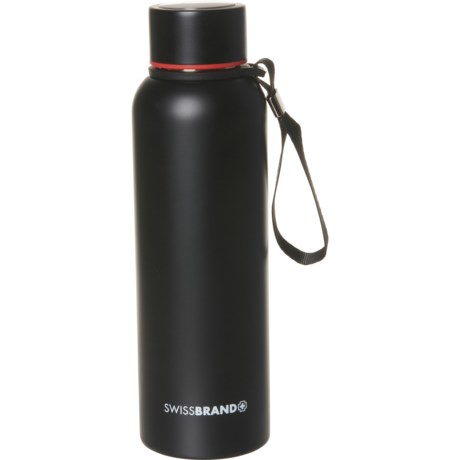 SWISS BRAND Colorado Vacuum Water Bottle - 23.6 oz. - BLACK ( )