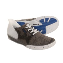 Columbia Footwear Blackfin Canvas Water Shoes (For Men) in Coal/Electric Avenue - Closeouts