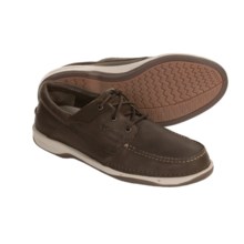 Columbia Footwear Catamar Boat Shoes - Full-Grain Leather (For Men) in Cordovan - Closeouts