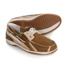 Columbia Footwear Sea Ray Deck Shoes - Leather (For Men) in Delta/British Tan - Closeouts