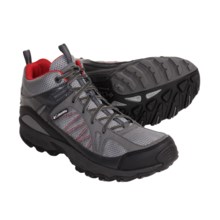 Columbia Footwear Switchback Mid Hiking Boots - Lightweight (For Men) in Coal/Intense Red - Closeouts