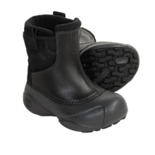 Columbia Footwear T-Bar winter boots (For Toddlers) in Black/Coal - Closeouts