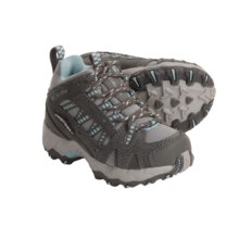 Columbia Footwear Tagori Mid Hiking Boots - Waterproof, Omni-Tech® (For Kids) in Charcoal/Wave - Closeouts