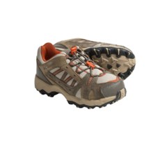 Columbia Footwear Tagori Trail Shoes (For Youth) in Flax/Hot Pepper - Closeouts