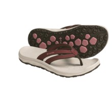 Columbia Footwear Techsun Thong Sandals - Flip-Flops (For Women) in Russet Brown/Mauveglow - Closeouts