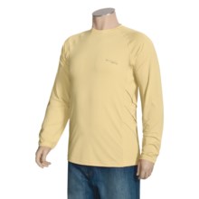 Columbia Sportswear Airgill Knit Shirt - Long Sleeve (For Men) in Lemon Whip - Closeouts