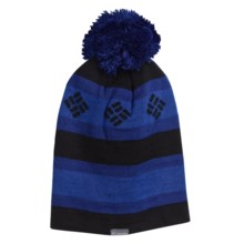 Columbia Sportswear Alpine Run Beanie Hat (For Men and Women) in Black/Dynasty/Azul - Closeouts