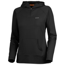 Columbia Sportswear Anytime Active Hoodie Sweatshirt - UPF 50, Zip Neck (For Women) in Black - Closeouts