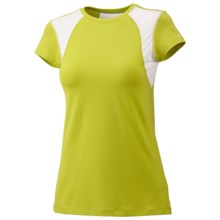 Columbia Sportswear Anytime Active Shirt - UPF 50, Short Sleeve (For Women) in Chartreuse - Closeouts