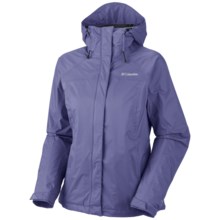Columbia Sportswear Arcadia Rain Jacket - Waterproof, Hooded (For Women) in Velvet Morning - Closeouts