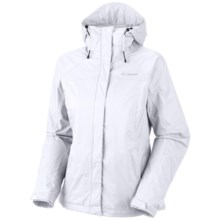 Columbia Sportswear Arcadia Rain Jacket - Waterproof, Hooded (For Women) in White - Closeouts
