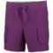 Columbia Sportswear Arch Cape II Cargo Shorts - UPF 15 (For Women) in Berry Jam