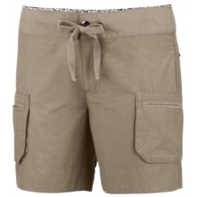 Columbia Sportswear Arch Cape II Cargo Shorts - UPF 15 (For Women) in Tusk - Closeouts