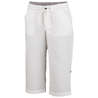 Columbia Sportswear Arch Cape II Knee Pants - UPF 15 (For Women) in Sea Salt