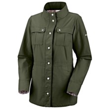 Columbia Sportswear Arch Cape Trench Jacket - UPF 15 (For Women) in Surplus Green - Closeouts