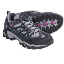 Columbia Sportswear Ashlane Low Omni-Tech® Trail Shoes - Waterproof (For Women) in Light Grey/Patina - Closeouts