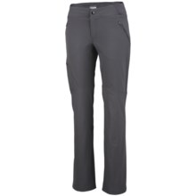 Columbia Sportswear Back Up Passo Alto Pants - UPF 50, Straight Leg (For Women) in Grill - Closeouts