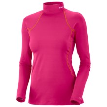 Columbia Sportswear Base Layer Mock Neck Omni-Heat® Top - Midweight, Long Sleeve (For Women) in Bright Rose - Closeouts