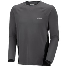 Columbia Sportswear Base Layer Omni-Heat® Top - Midweight, Long Sleeve (For Men) in Grill - Closeouts