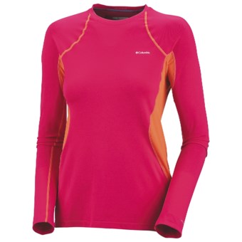 Columbia Sportswear Base Layer Omni-Heat® Top - Midweight, Long Sleeve (For Women) in Bright Rose
