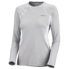 Columbia Sportswear Base Layer Omni-Heat® Top - Midweight, Long Sleeve (For Women) in Cool Grey - Closeouts