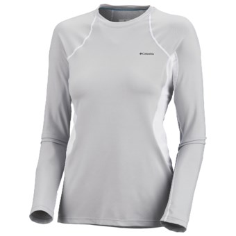 Columbia Sportswear Base Layer Omni-Heat® Top - Midweight, Long Sleeve (For Women) in Cool Grey