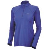Columbia Sportswear Base Layer Omni-Heat® Top - Zip Neck, Midweight, Long Sleeve (For Women)