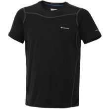 Columbia Sportswear Base Layer Top - Lightweight, Short Sleeve (For Men) in Black - Closeouts