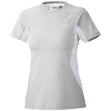 Columbia Sportswear Base Layer Top - Midweight, Short Sleeve (For Women) in Cool Grey - Closeouts