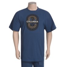 Columbia Sportswear Bass Tastic T-Shirt - UPF 15, Short Sleeve (For Big and Tall Men) in Windsor - Closeouts