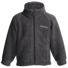 Columbia Sportswear Benton Springs Fleece Jacket (For Girls) in Charcoal Heather - Closeouts