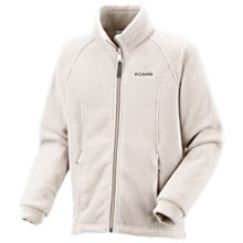 Columbia Sportswear Benton Springs Fleece Jacket (For Girls) in Sea Salt - Closeouts