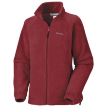 Columbia Sportswear Benton Springs Fleece Jacket - Full Zip (For Women) in 611 Red Element - Closeouts