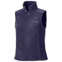Columbia Sportswear Benton Springs Fleece Vest (For Plus Size Women) in 966 Eclipse Blue - Closeouts
