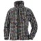 Columbia Sportswear Benton Springs Printed Fleece Jacket (For Youth Girls) in Black Houndstooth