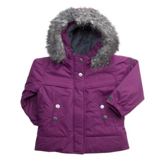 Columbia Sportswear Bettys Peak Jacket - Insulated (For Toddler Girls) in Raspberry