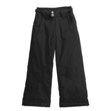 Columbia Sportswear Bohemian Beauty Snow Pants - Insulated (For Little Girls) in Black - Closeouts