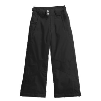 Columbia Sportswear Bohemian Beauty Snow Pants - Insulated (For Little Girls) in Black