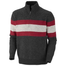 Columbia Sportswear Bridge Too Far Sweater - Zip Neck (For Men) in Black Heather - Closeouts