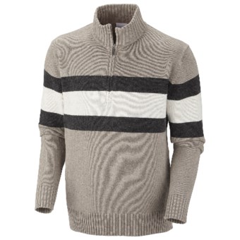 Columbia Sportswear Bridge Too Far Sweater - Zip Neck (For Men) in Kettle Heather