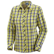Columbia Sportswear Bug Shield Plaid Shirt - UPF 30, Long Sleeve (For Women) in Chartreuse - Closeouts