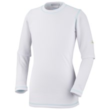 Columbia Sportswear Bug Shield Shirt - Long Sleeve (For Little Girls) in White/Candy Mint - Closeouts