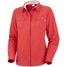 Columbia Sportswear Bug Shield Shirt - UPF 30, Insect Blocker®, Long Sleeve (For Women) in Burnt Henna - Closeouts