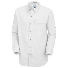 Columbia Sportswear Bug Shield Shirt - UPF 40, Long Sleeve (For Men) in White - Closeouts