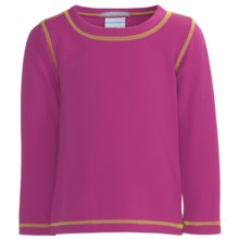 Columbia Sportswear Bug Shield Shirt - UPF 50, Long Sleeve (For Toddler Girls) in Fuchsia - Closeouts