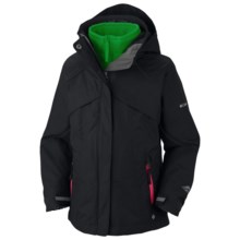 Columbia Sportswear Bugaboo Jacket - 3-in-1 (For Girls) in Black - Closeouts