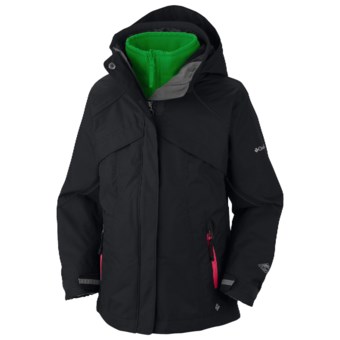 Columbia Sportswear Bugaboo Jacket - 3-in-1 (For Girls) in Black