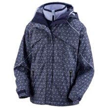 Columbia Sportswear Bugaboo Jacket - 3-in-1 (For Girls) in Eclipse Blue Bugaboo Print - Closeouts