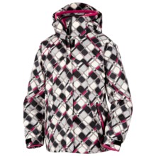 Columbia Sportswear Bugaboo Jacket - 3-in-1 (For Little Girls) in Black Geo Print - Closeouts